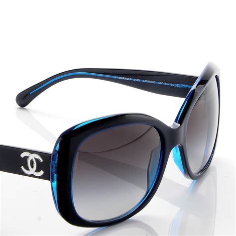 CHANEL CC Sunglasses 5183 Blue 245088 